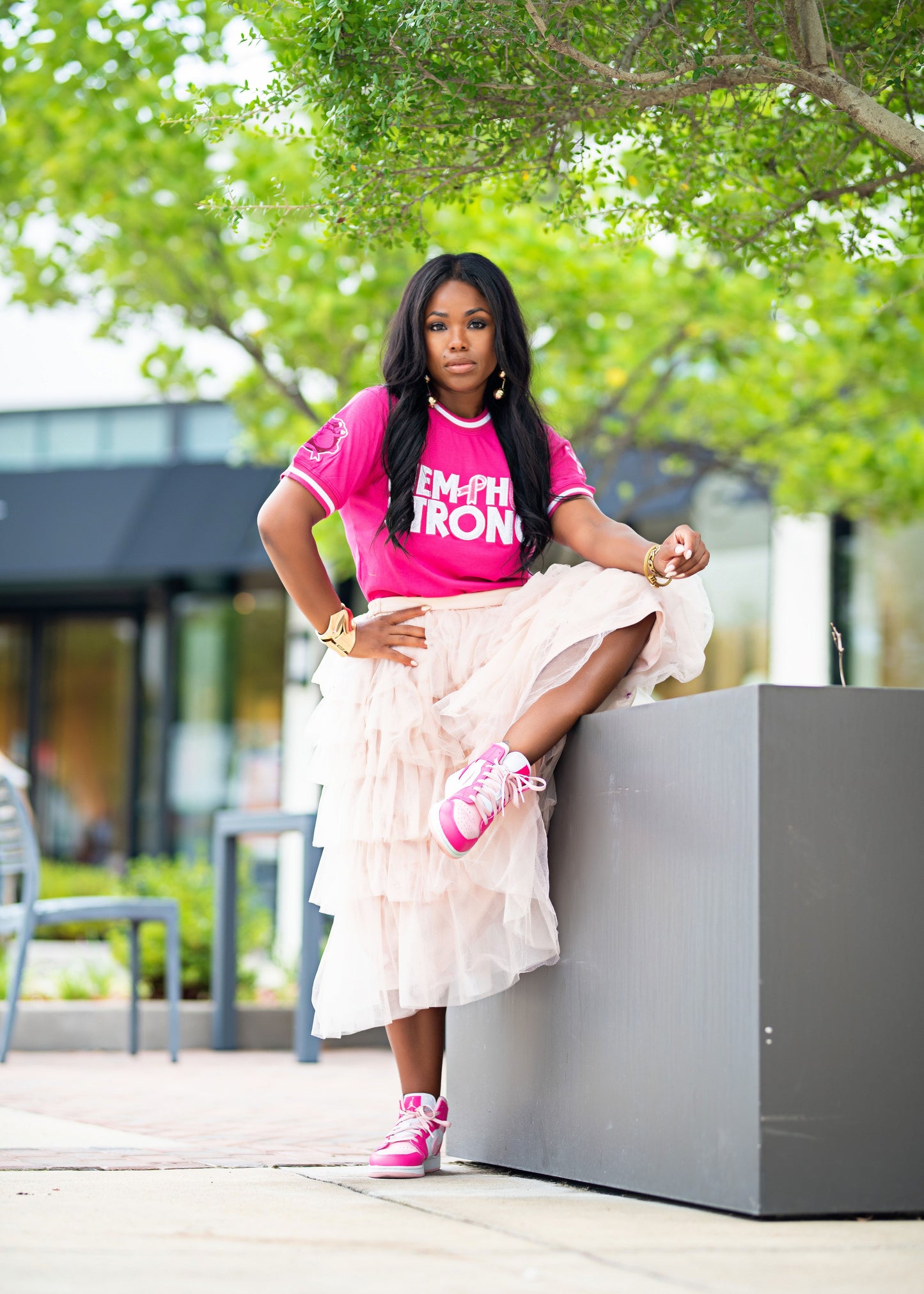 MemphUS Strong | Pink + White