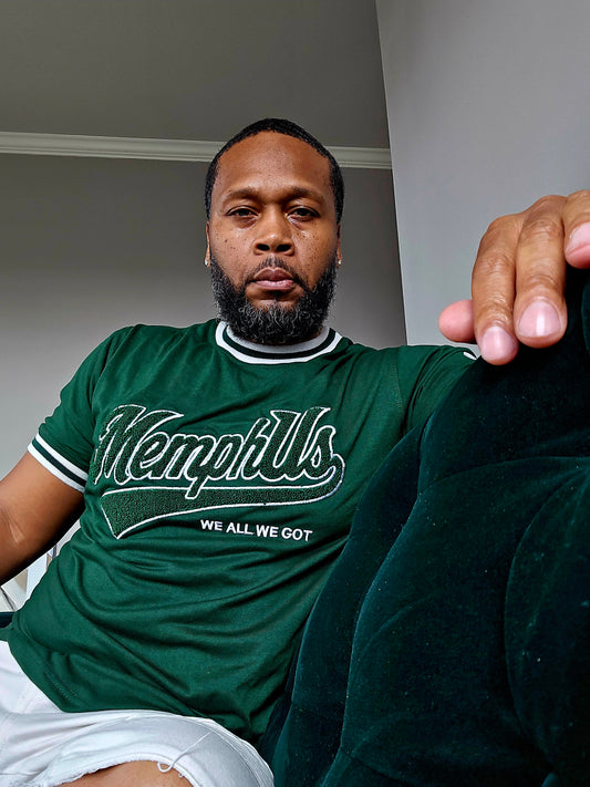 MemphUS We All We Got Green Tee